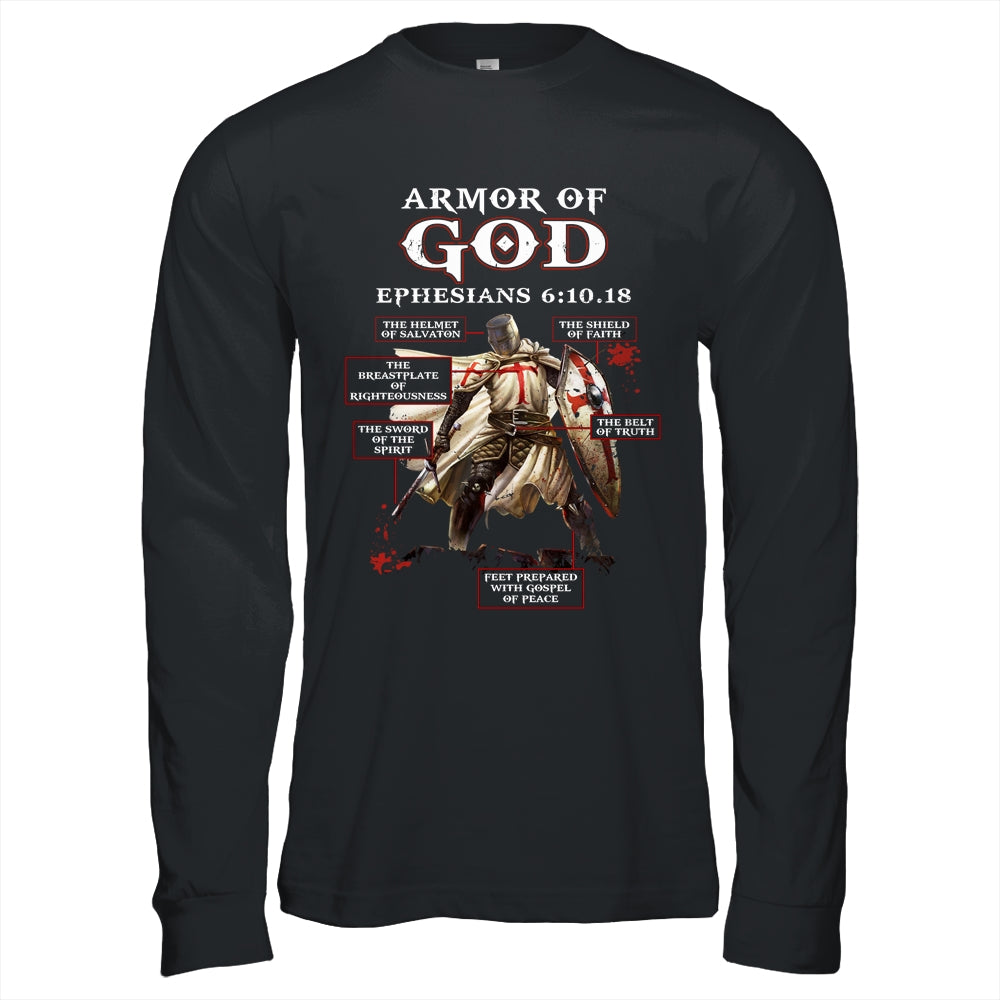 Armor Of God Knight Templar For Men T-Shirt & Hoodie | Teecentury.com