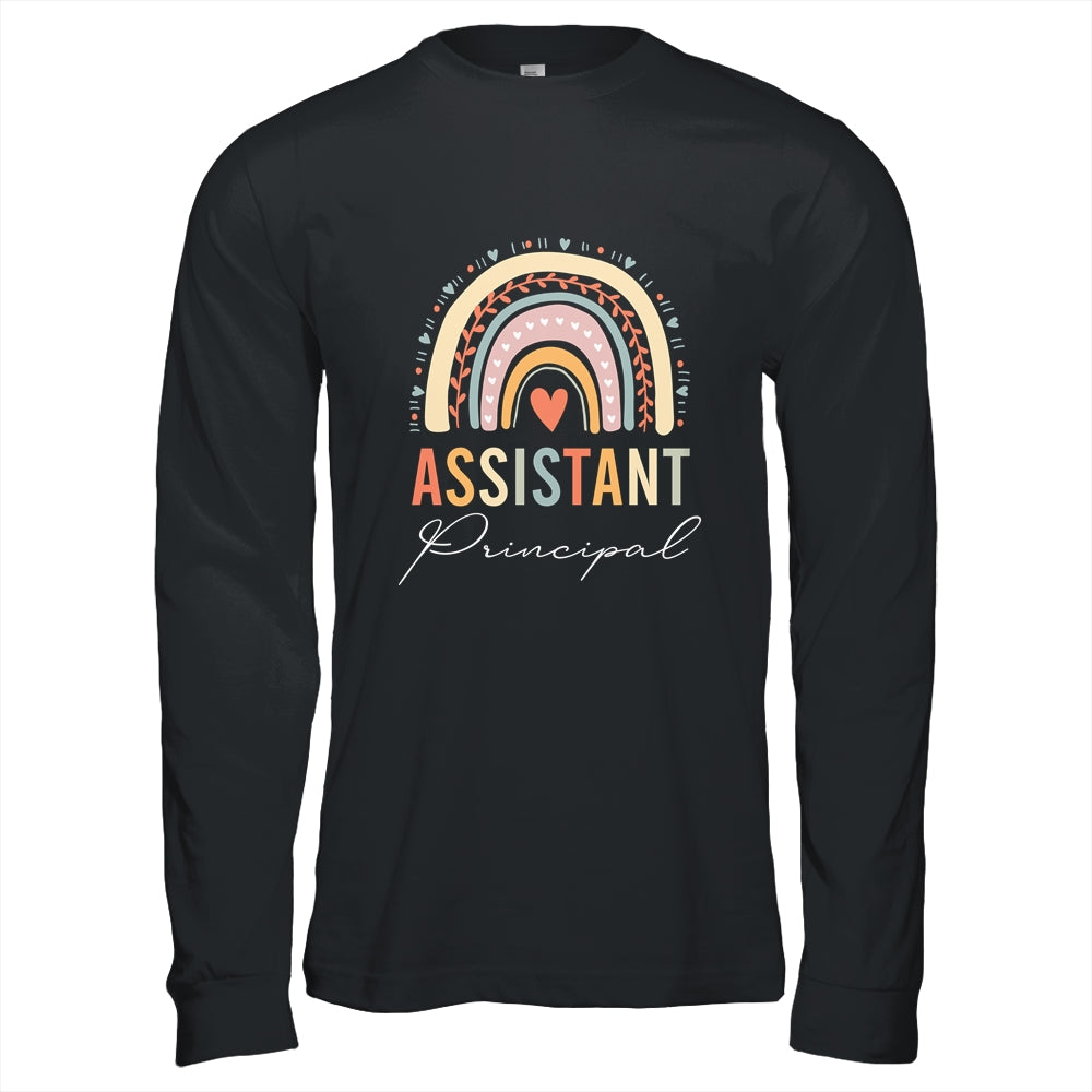 Assistant Principal Rainbow Funny Job Title School Worker Shirt & Hoodie | teecentury