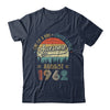 August 1962 Vintage 60 Years Old Retro 60th Birthday T-Shirt & Hoodie | Teecentury.com