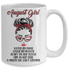 August Girl Hated By Many Loved By Plenty Leopard Women Mug Coffee Mug | Teecentury.com