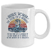 August Woman The Soul Of A Mermaid Vintage Birthday Gift Mug Coffee Mug | Teecentury.com
