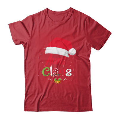 Aunt Claus Santa Christmas Matching Family Pajama Funny T-Shirt & Sweatshirt | Teecentury.com