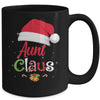 Aunt Claus Santa Christmas Matching Family Pajama Funny Mug Coffee Mug | Teecentury.com