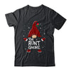 Aunt Gnome Buffalo Plaid Matching Christmas Pajama Gift T-Shirt & Sweatshirt | Teecentury.com