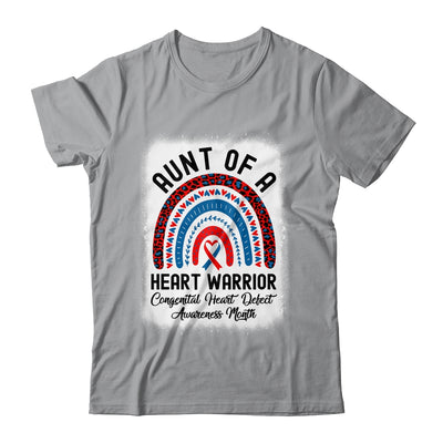 Aunt Of A Warrior CHD Congenital Heart Defect Awareness Month Shirt & Hoodie Shirt & Hoodie | teecentury