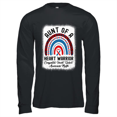 Aunt Of A Warrior CHD Congenital Heart Defect Awareness Month Shirt & Hoodie Shirt & Hoodie | teecentury