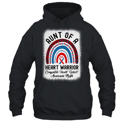 Aunt Of A Warrior CHD Congenital Heart Defect Awareness Month Shirt & Hoodie Shirt & Hoodie | teecentury