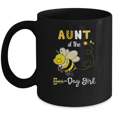 Aunt Of The Bee Birthday Girl Family Matching Mug Coffee Mug | Teecentury.com