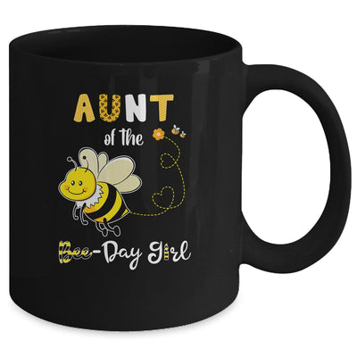 Aunt Of The Bee Birthday Girl Family Matching Mug Coffee Mug | Teecentury.com