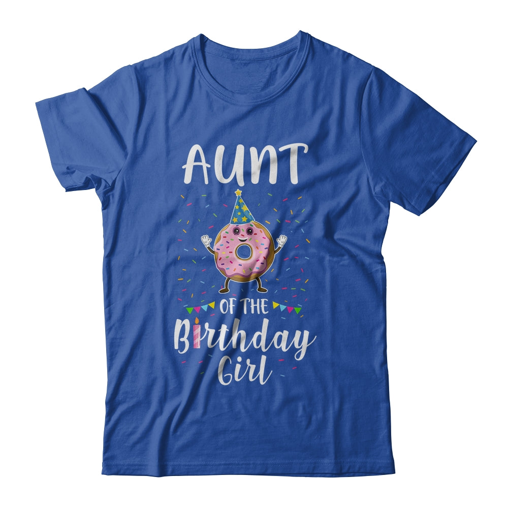 Aunt Of The Birthday Girl Donut Cute Gift T-Shirt & Hoodie | Teecentury.com