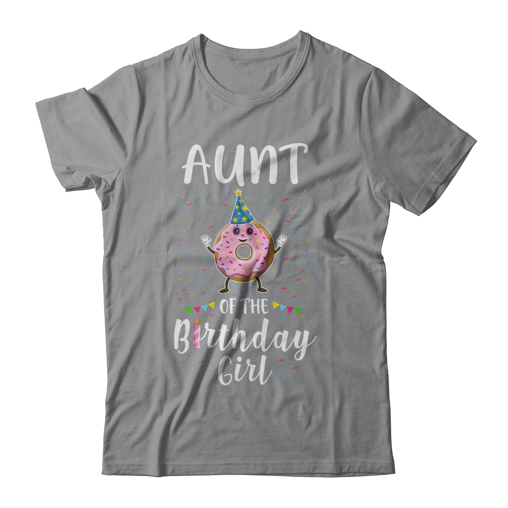 Aunt Of The Birthday Girl Donut Cute Gift T-Shirt & Hoodie | Teecentury.com