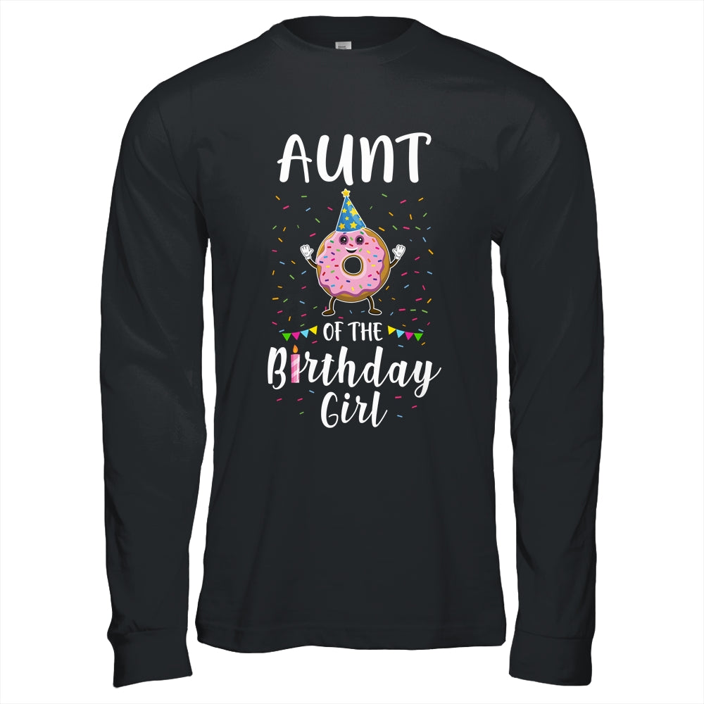 Aunt Of The Birthday Girl Donut Cute Gift T-Shirt & Hoodie | Teecentury.com