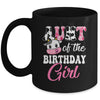 Aunt Of The Birthday Girl Farm Cow 1st Birthday Girl Mug | teecentury