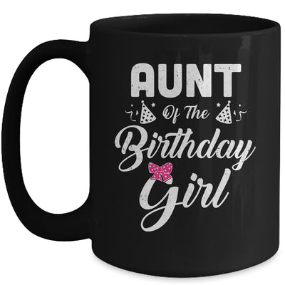 Aunt Of The Birthday Girl Niece Matching Family For Aunt Mug Coffee Mug | Teecentury.com