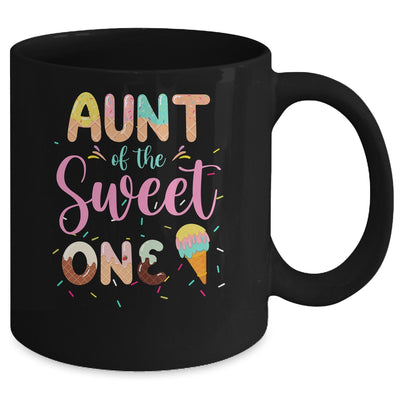 Aunt Of The Sweet One Ice Cream 1st First Birthday Family Mug | teecentury