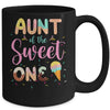 Aunt Of The Sweet One Ice Cream 1st First Birthday Family Mug | teecentury