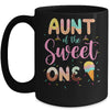 Aunt Of The Sweet One Ice Cream 1st First Birthday Family Mug | teecentury