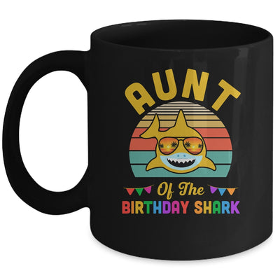 Aunt of the Shark Birthday Aunt Matching Family Mug | teecentury