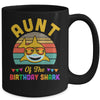 Aunt of the Shark Birthday Aunt Matching Family Mug | teecentury