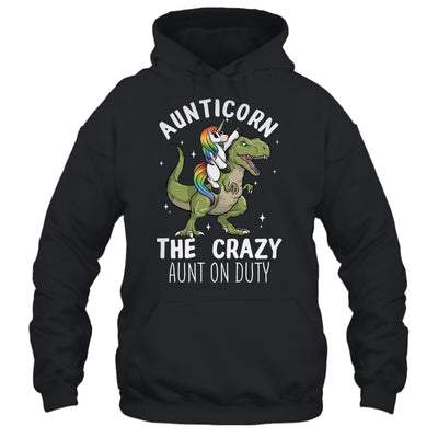 Aunticorn Crazy Aunt Auntie Aunt T-Rex Unicorn T-Shirt & Tank Top | Teecentury.com