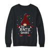 Auntie Gnome Buffalo Plaid Matching Christmas Pajama Gift T-Shirt & Sweatshirt | Teecentury.com