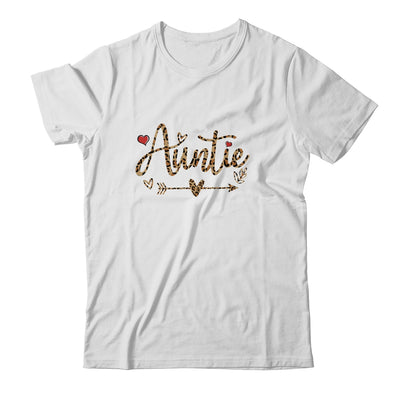 Auntie Leopard Aunt New Auntie First Time Gifts T-Shirt & Tank Top | Teecentury.com