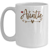 Auntie Leopard Aunt New Auntie First Time Gifts Mug Coffee Mug | Teecentury.com