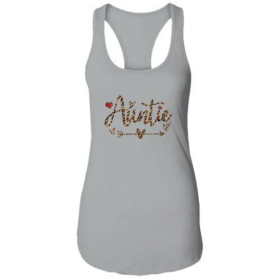 Auntie Leopard Aunt New Auntie First Time Gifts T-Shirt & Tank Top | Teecentury.com