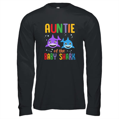 Auntie Of The Baby Shark Birthday Auntie Shark T-Shirt & Hoodie | Teecentury.com