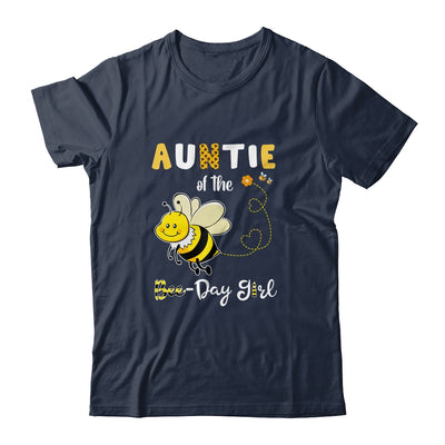 Auntie Of The Bee Birthday Girl Family Matching T-Shirt & Hoodie | Teecentury.com