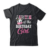Auntie Of The Birthday Girl Farm Cow 1st Birthday Girl Shirt & Hoodie | teecentury