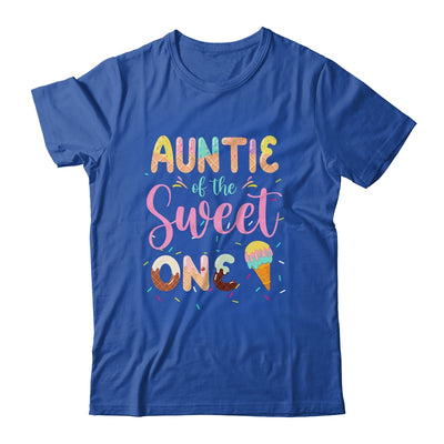 Auntie Of The Sweet One Ice Cream 1st First Birthday Family Shirt & Hoodie | teecentury