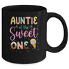 Auntie Of The Sweet One Ice Cream 1st First Birthday Family Mug | teecentury