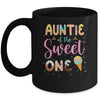 Auntie Of The Sweet One Ice Cream 1st First Birthday Family Mug | teecentury