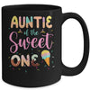 Auntie Of The Sweet One Ice Cream 1st First Birthday Family Mug | teecentury