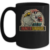 Auntiesaurus T Rex Dinosaur Auntie Saurus Family Matching Mug Coffee Mug | Teecentury.com