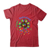 Autism Awareness Accept Understand Love ASD Rainbow Flower Shirt & Hoodie | teecentury