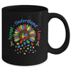 Autism Awareness Accept Understand Love ASD Rainbow Flower Mug | teecentury