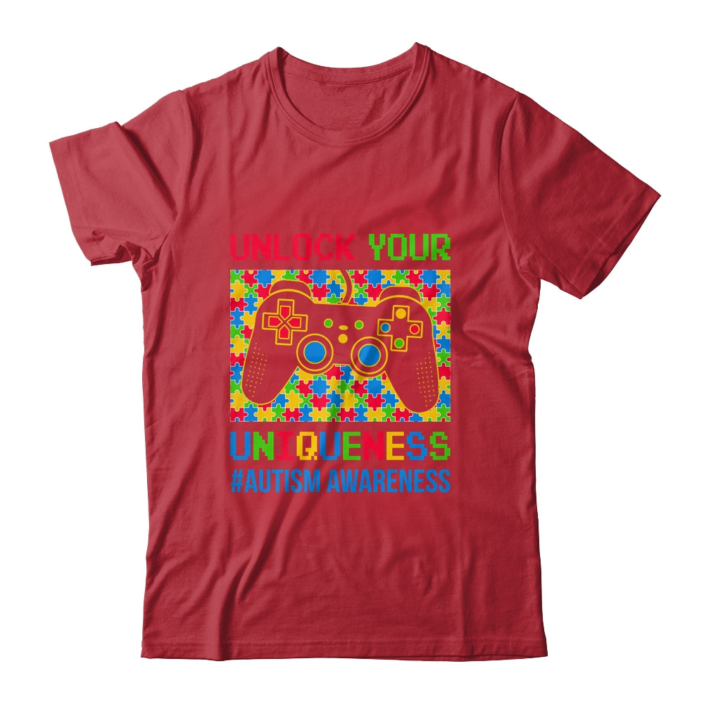 Autism Awareness Boys Girls Video Game Controller Gamer Kids Shirt & Tank Top | teecentury