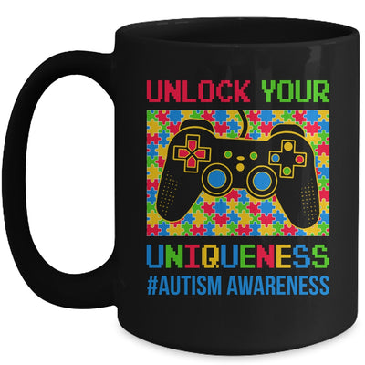 Autism Awareness Boys Girls Video Game Controller Gamer Kids Mug | teecentury