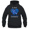 Autism Awareness Day We Wear Blue In April Autism Warriors T-Shirt & Hoodie | Teecentury.com