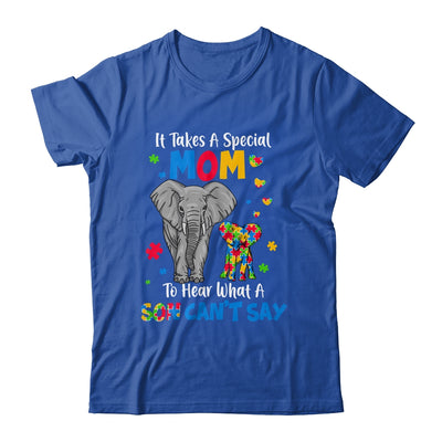 Autism Awareness Family Support Autism Mom Elephants Shirt & Hoodie | teecentury