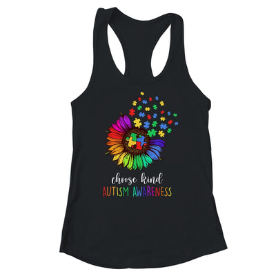 Autism Awareness For Women Mom Kid Teacher Choose Kind Shirt & Tank Top | teecentury