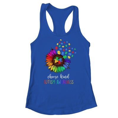 Autism Awareness For Women Mom Kid Teacher Choose Kind Shirt & Tank Top | teecentury