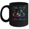 Autism Awareness I Wear Blue For Autism Awareness Mug Coffee Mug | Teecentury.com