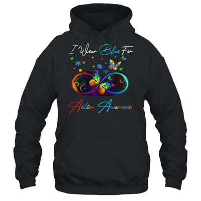 Autism Awareness I Wear Blue For Autism Awareness T-Shirt & Hoodie | Teecentury.com