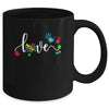 Autism Awareness Love Autism Puzzle Heart ASD Supporter Mug | teecentury