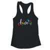 Autism Awareness Love Autism Puzzle Heart ASD Supporter Shirt & Tank Top | teecentury