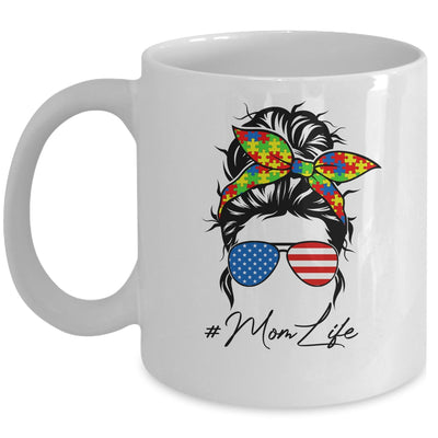Autism Awareness Mom Life Proud Mom Messy Women Mothers Day Mug Coffee Mug | Teecentury.com