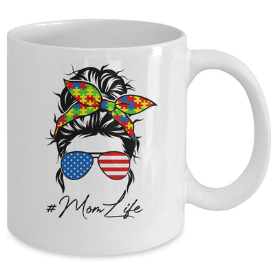 Autism Awareness Mom Life Proud Mom Messy Women Mothers Day Mug Coffee Mug | Teecentury.com